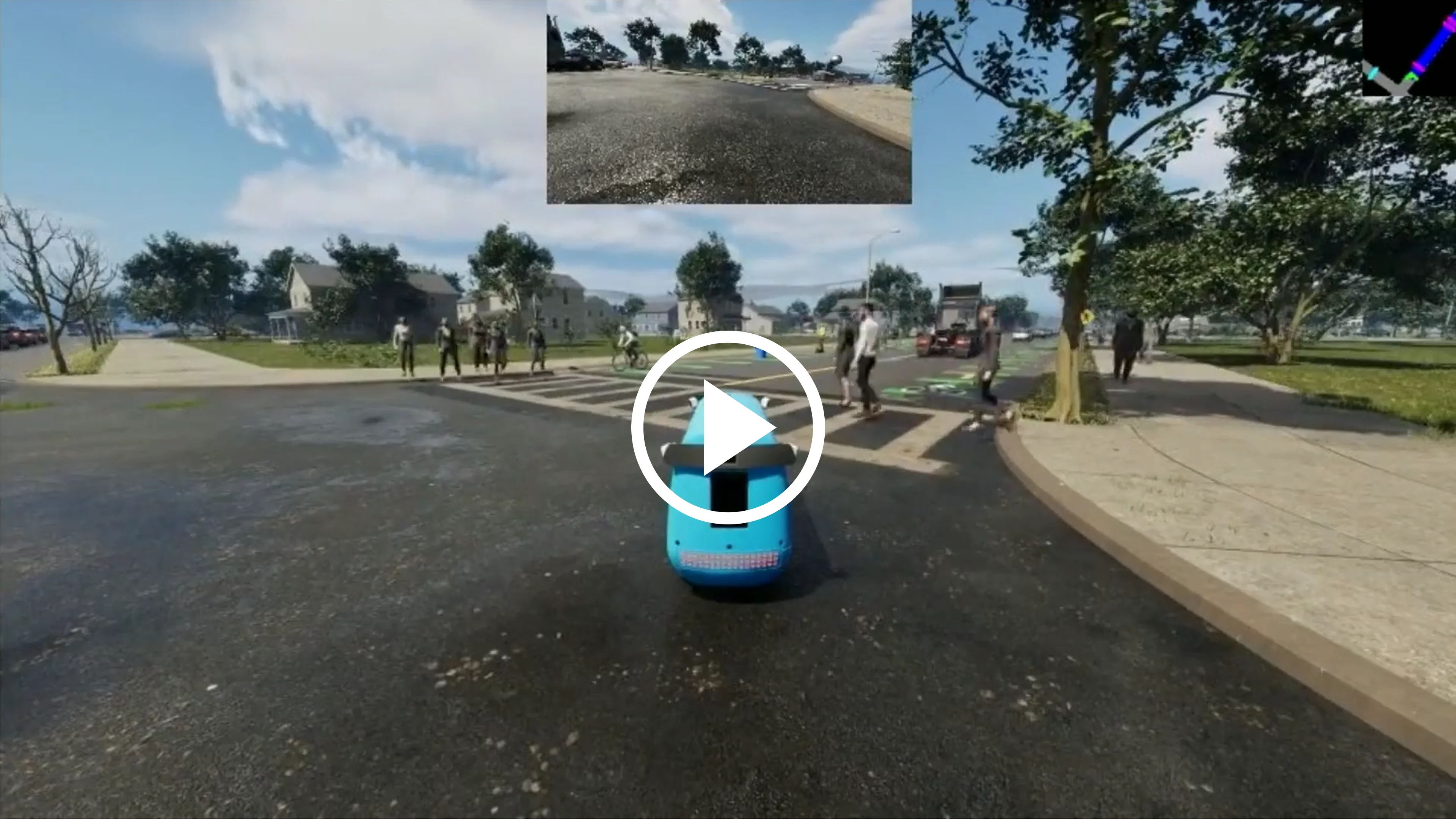 Safety-First Deployment of Foundation Models on Delivery Robots at Scale